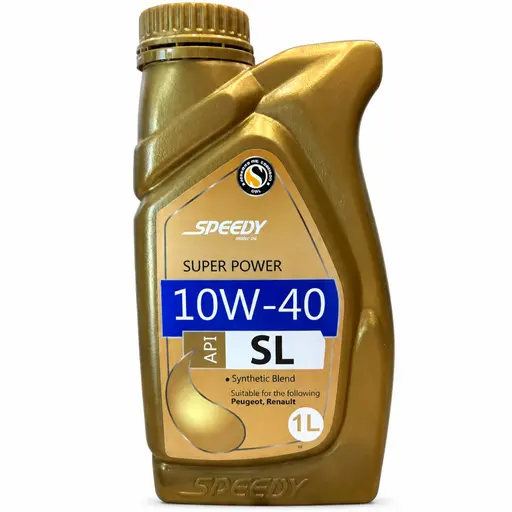 روغن موتور اسپیدی سوپر پاور 10W40 SL/CF نیمه سنتتیک یک لیتری